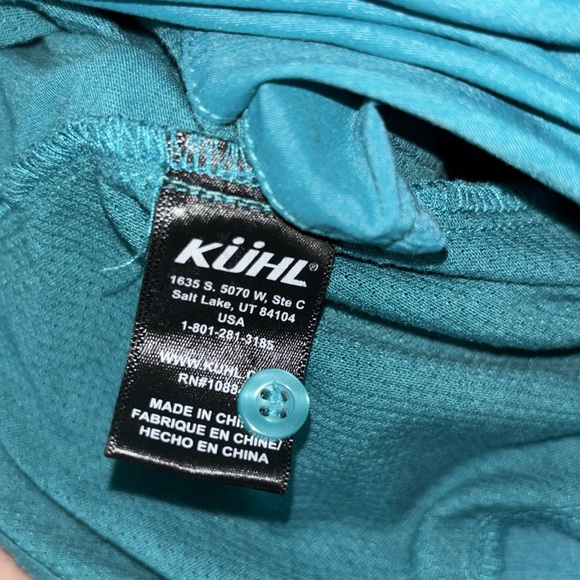 Kuhl long sleeve button front vented shirt L - Picture 10 of 12